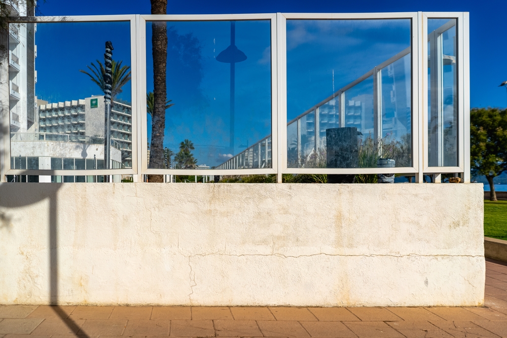 Cala,Bona,,Mallorca,,Spain,-,October,27,,2021:,Modern,Glass