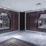 An,Elegant,And,Spacious,Hotel,Lobby,With,A,Modern,Design.