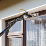 Equipment,For,Washing,And,Cleaning,The,Window,From,The,Outside