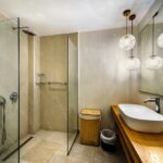 Contemporary,Elegance:,Light-toned,Modern,Bathroom.,Explore,The,Epitome,Of,Modern